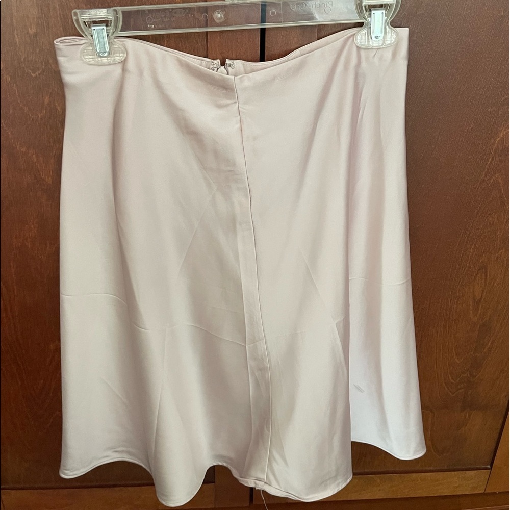 Light pink flowy skirt